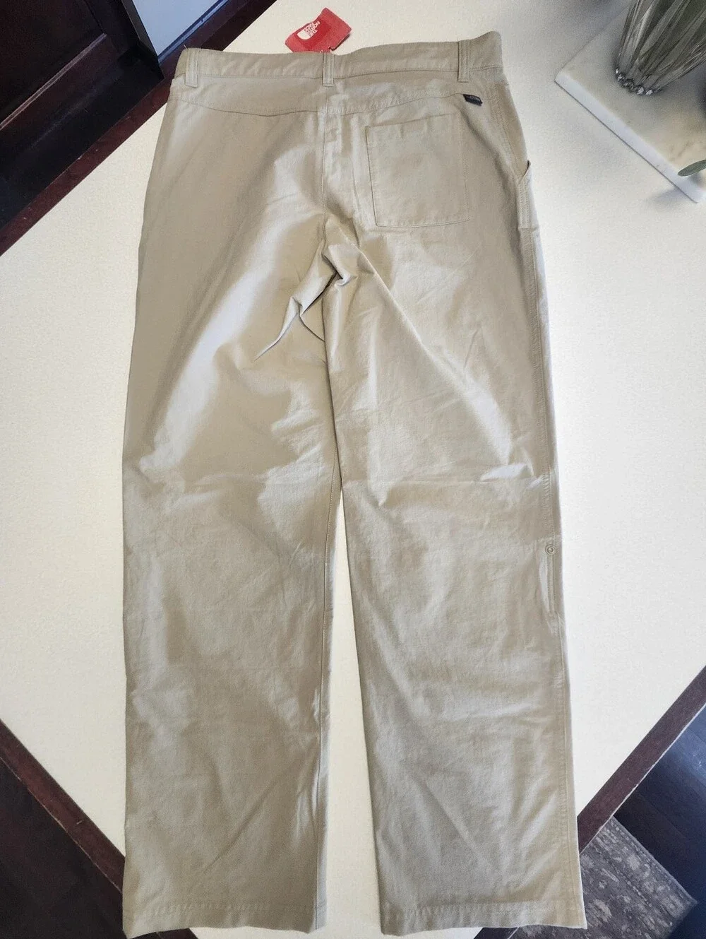 The North Face NWT Girls Lightweight Beige Khaki Parker Pants Regular Uniform XL
